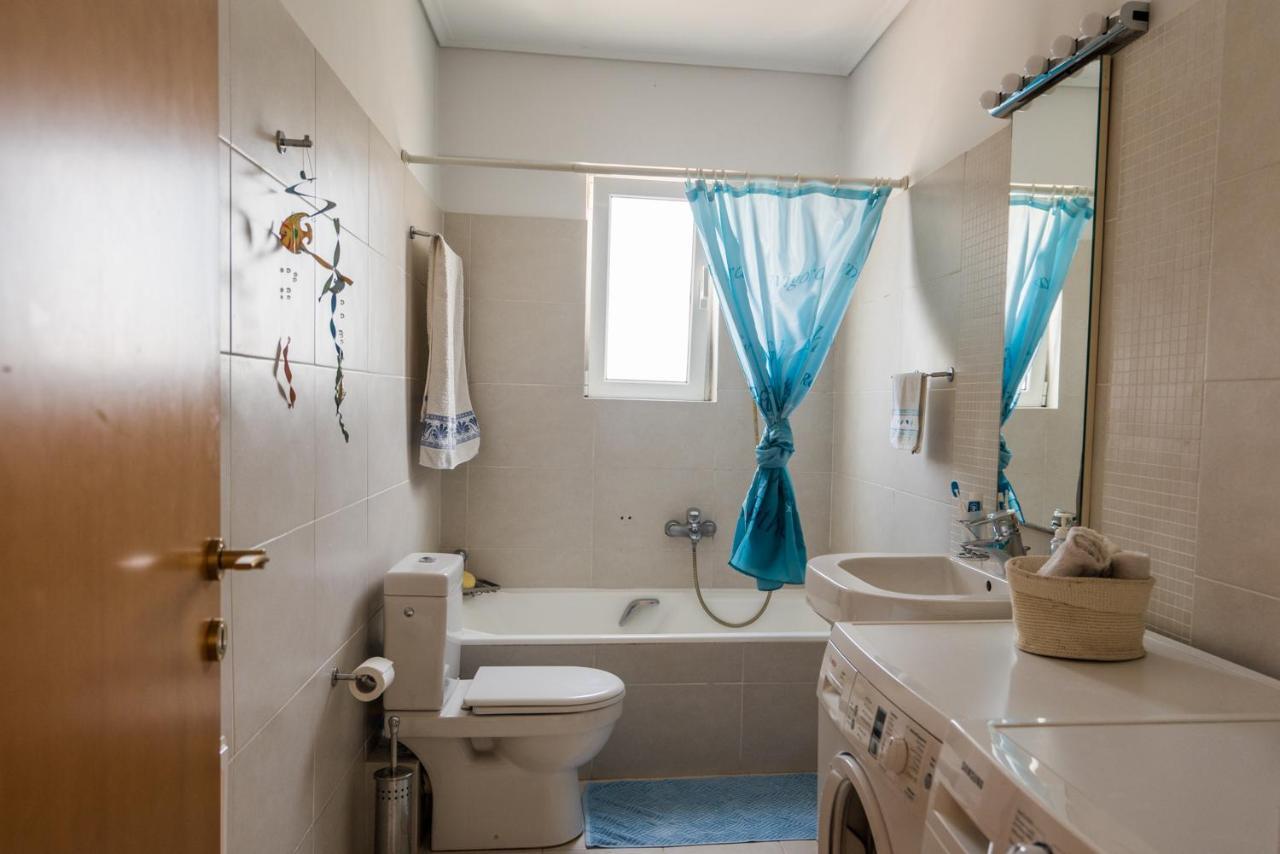 Family Getaway, Spacious And Luxurious, Sea View, Terrace, Next To Voula Beach, 20Min From Center Atenas Exterior foto